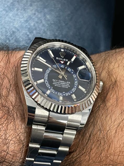 Rolex Sky-Dweller thickness